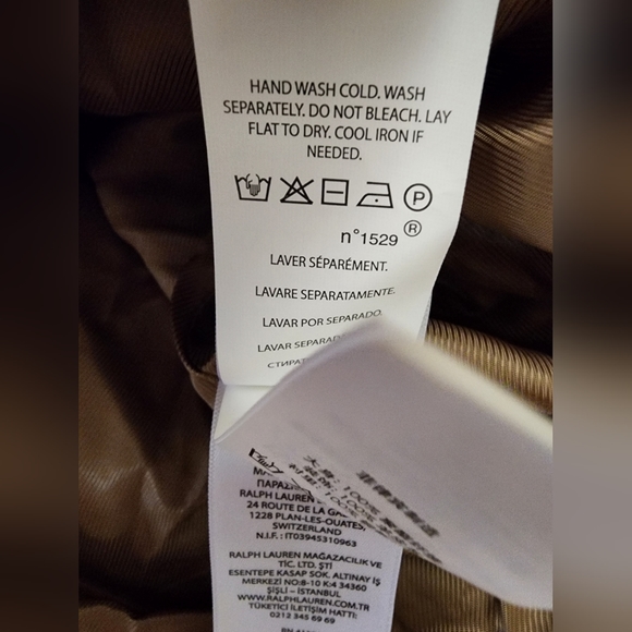 $398 NWT POLO RALPH LAUREN Women's XXL Moto Sherpa Fleece Jacket Leather Trim - Picture 11 of 13